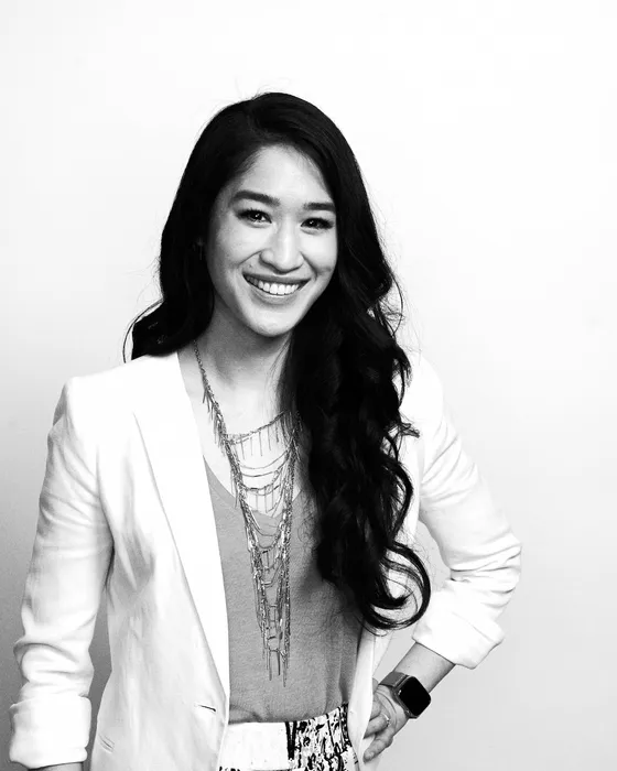 Amy Faith Ho, MD — black-and-white editorial portrait